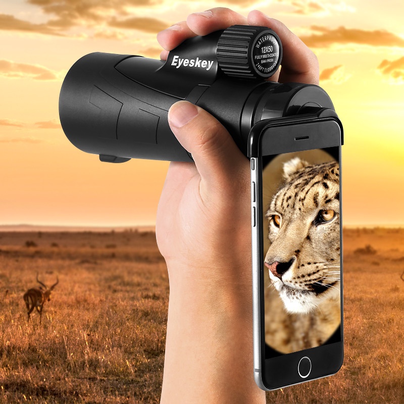 Ống nhòm 1 mắt Eyeskey 10x42 chống nước - chính hãng quân sự mini giá rẻ chuyên dụng săn ong du lịch cắm trại ngoài trời | BigBuy360 - bigbuy360.vn