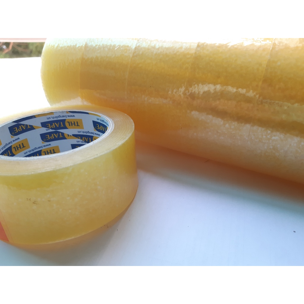 Băng dính trong 48mm x 100yard lõi giấy siêu dính
