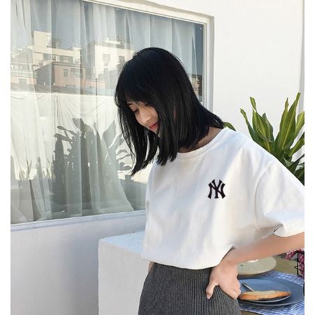 🌸Siêu Rẻ 💯  ÁO THUN, ÁO PHÔNG TAY LỠ UNISEX NY, đủ size M L XL XXL CHẤT ĐẸP CÓ FREESHIP | BigBuy360 - bigbuy360.vn