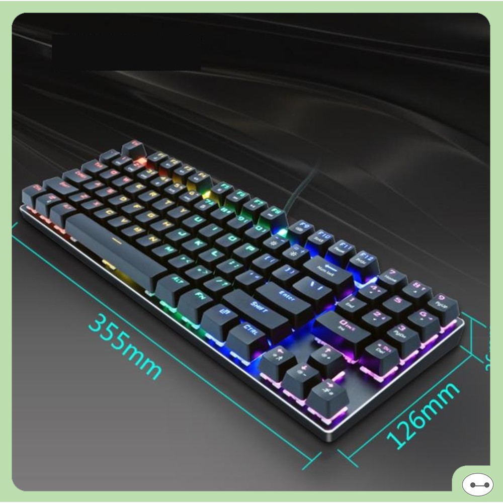 BÀN PHÍM CƠ ZERO METOO Z56 LED RAINBOW (TKL CÓ NUMBLOCK)