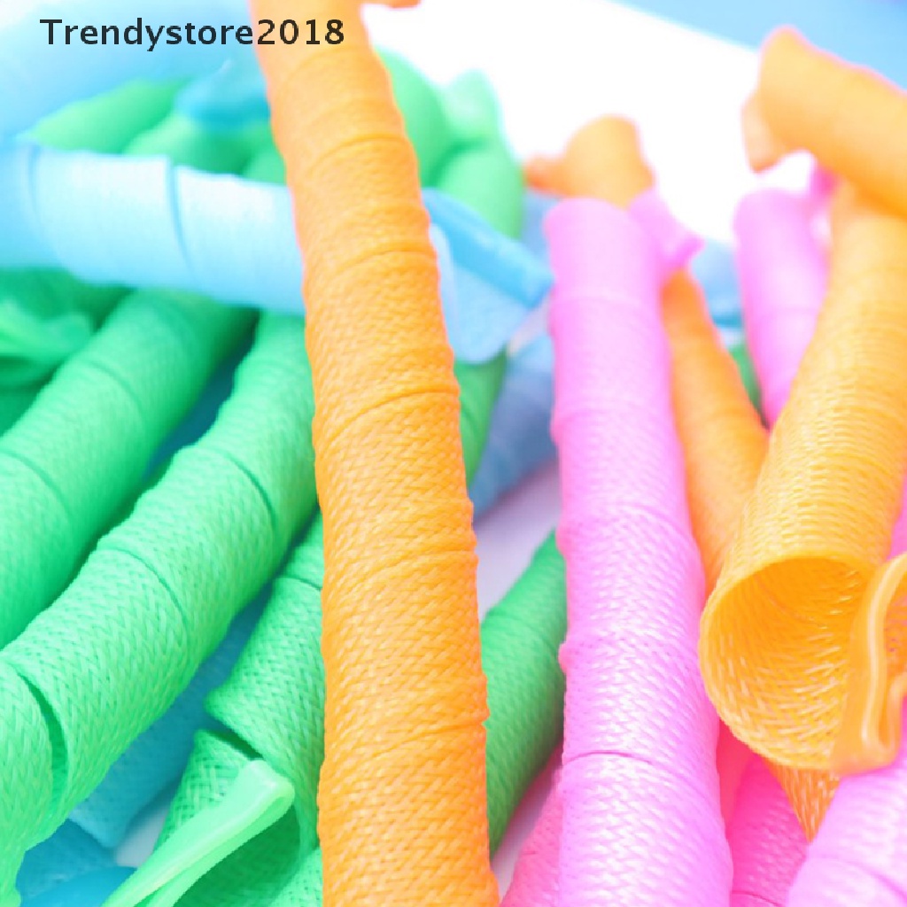 Bộ 10 Dụng Cụ Uốn Tóc 30-65cm 2018 Hình Ốc Sên