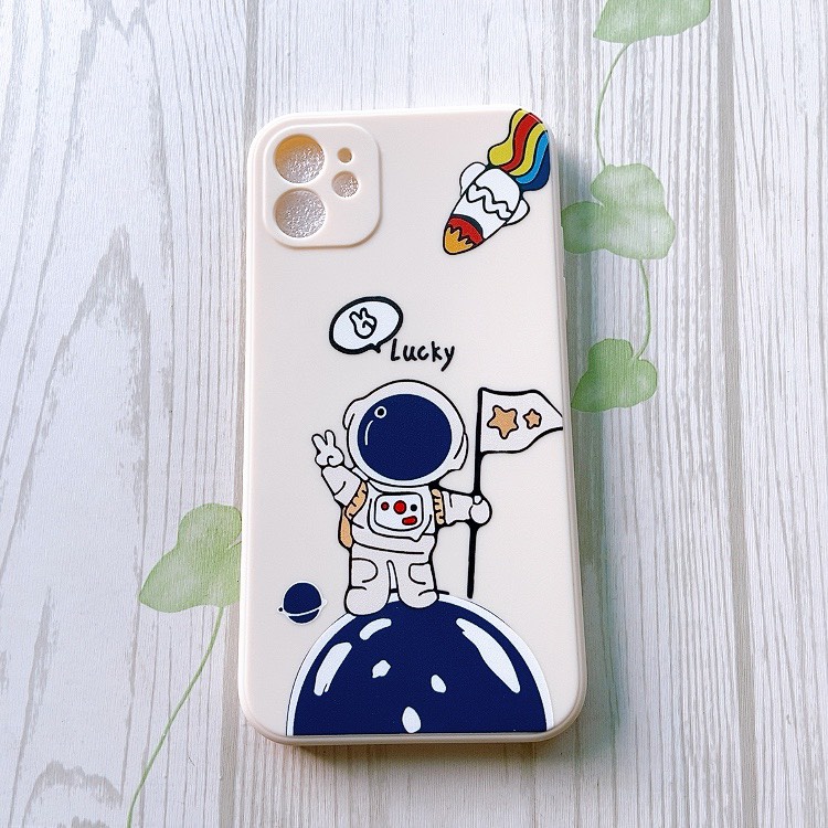Ốp lưng cạnh vuông chống bẩn in hình viền dẻo Iphone X/Xs/Xs max/11/11 pro max