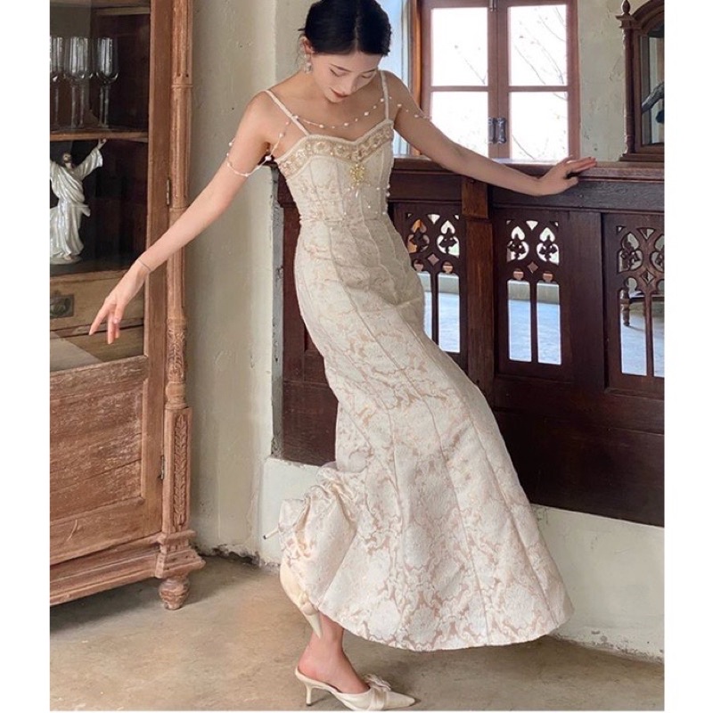 Đầm 2s ren phối dây