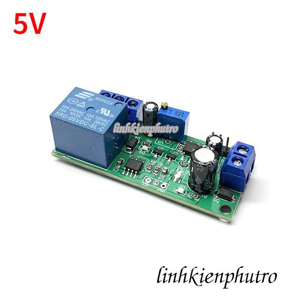 Mạch Kích Tạo Trễ Ngắt Relay 5V WT338