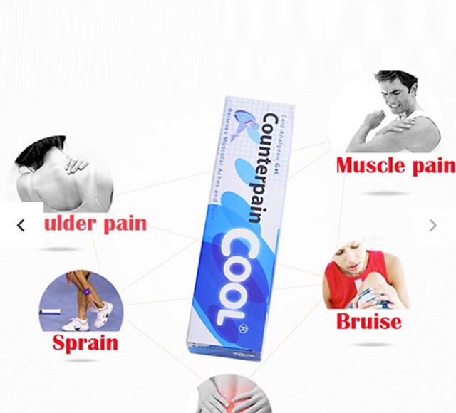 Dầu Lạnh Xoa Bóp Counterpain Cool Thái Lan 120g