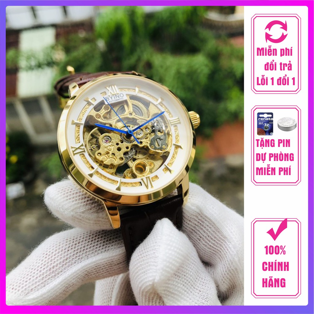 ĐỒNG HỒ CƠ LỘ MÁY NAM TEVISE DÂY DA CAO CẤP CHÍNH HÃNG ( Đồng Hồ Cơ Cao Cấp ) | BigBuy360 - bigbuy360.vn