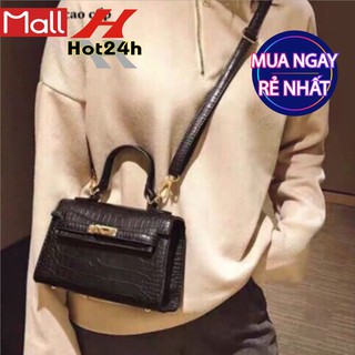 Túi đeo chéo nữ da rắn mềm cá tính HM dễ thương siêu đẹp -hot24h