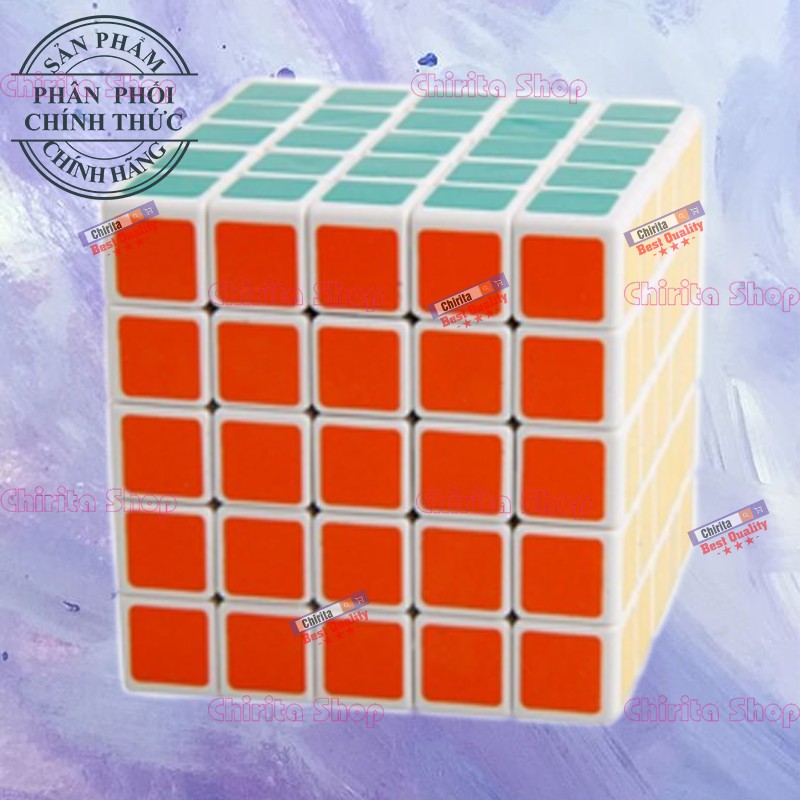 Rubik Magic Cube 5x5 - Rubik Jiehui Toys 5x5x5 Có Viền Trắng Cao cấp