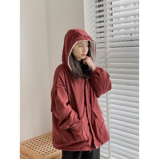 áo khoác lót lông cừu có mũ JB102 1994closet