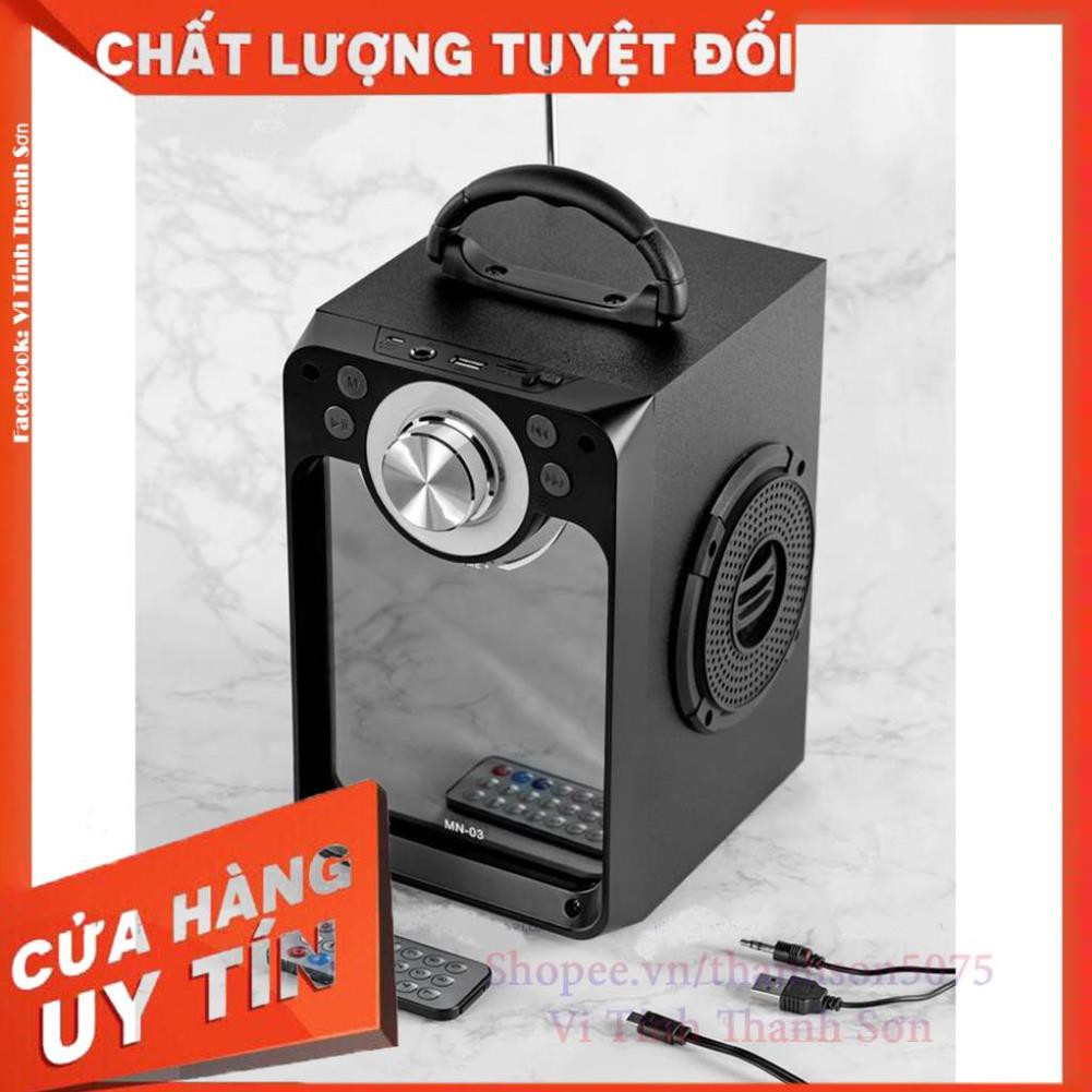 LOA KÉO KARAOKE BLUETOOTH MINI MN-03 CÓ REMOTE (TẶNG KÈM MICRO CÓ DÂY) - Vi Tính Thanh Sơn