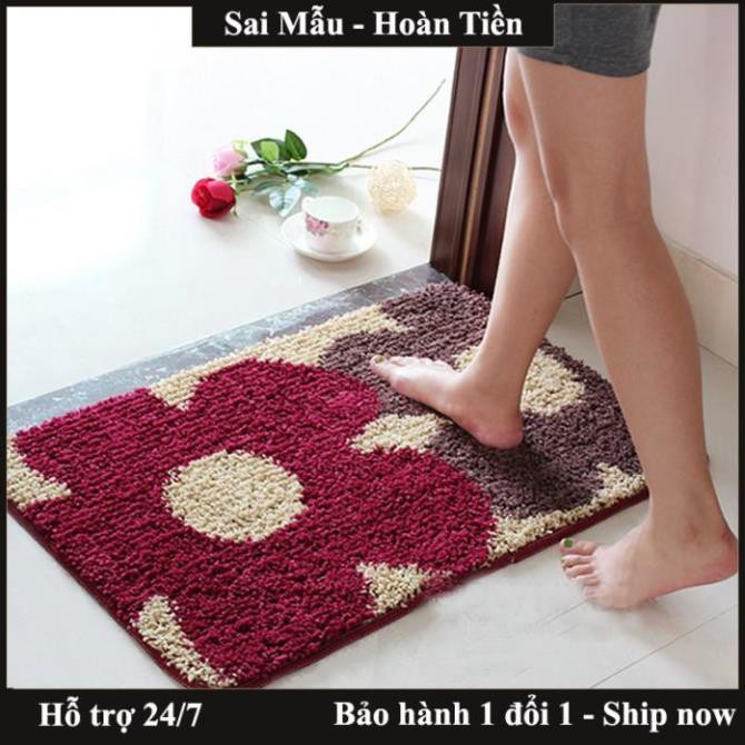 ⭐Thảm để cửa chùi chân in hình 3D để cửa ra vào, cửa nhà tắm cao cấp, chất liệu siêu bền đẹp  ⭐ Freeship ⭐Màu Ngẫu Nhiên