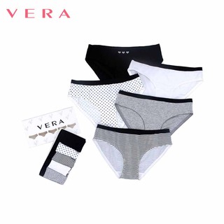 Hộp 05 quần lót nữ cotton VERA 8396
