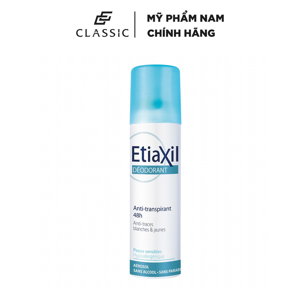 Xịt Khử Mùi Etiaxil Anti-transpirant Protection 48h 150ml