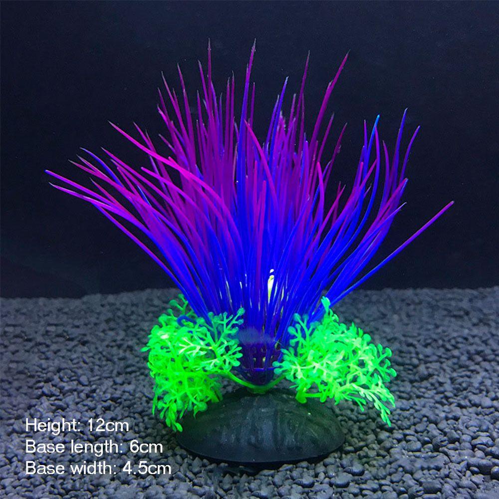 Hoa Cỏ Giả Trang Trí Bể Cá 12cm