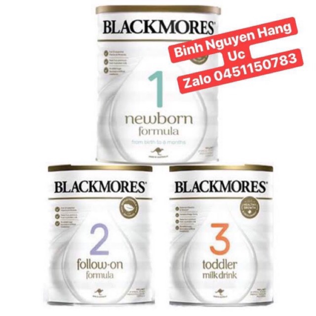 Sữa Blackmores Uc 900g