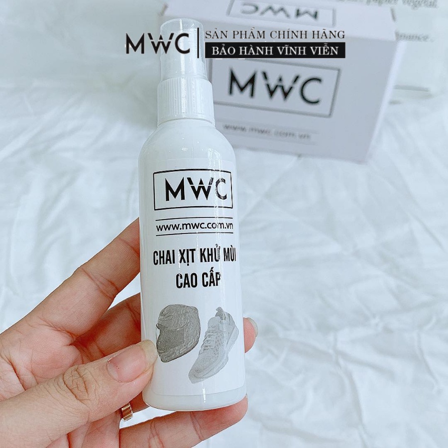 Chai MWC 9002 - Chai Xịt Khử Mùi Giày Phù Hợp Mọi Loại Da Làm Mất Mùi Diệt Khuẩn Và Kháng Khuẩn Hoàn Toàn