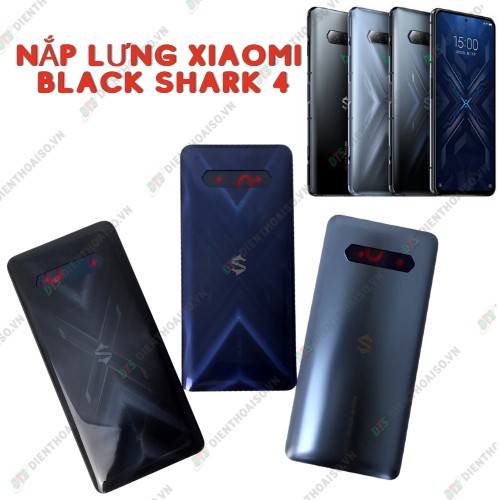 Nắp lưng xiaomi black shark 4 kèm keo dán