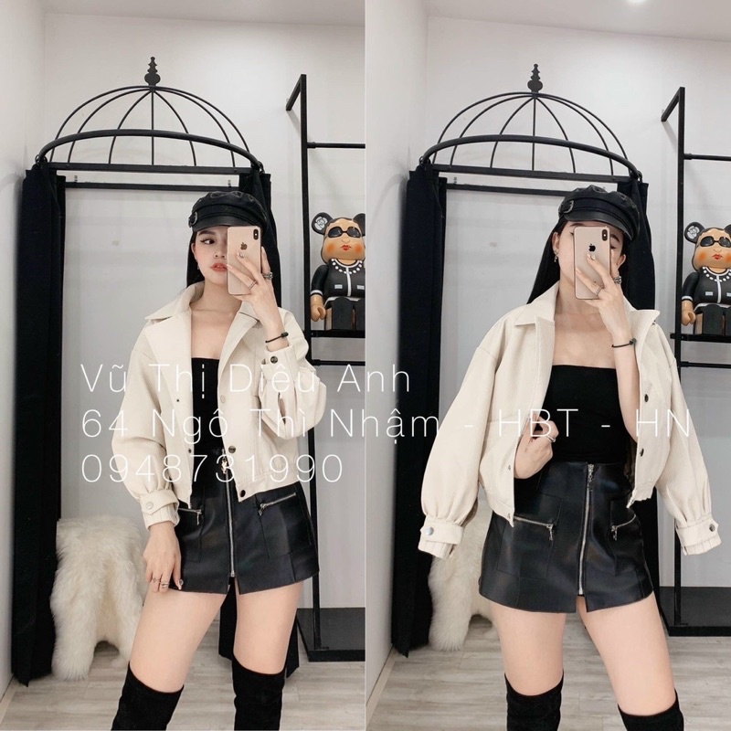 Áo Khoác Da 2 Lớp Cá Tính Có Ảnh Thật Kèm Video | BigBuy360 - bigbuy360.vn