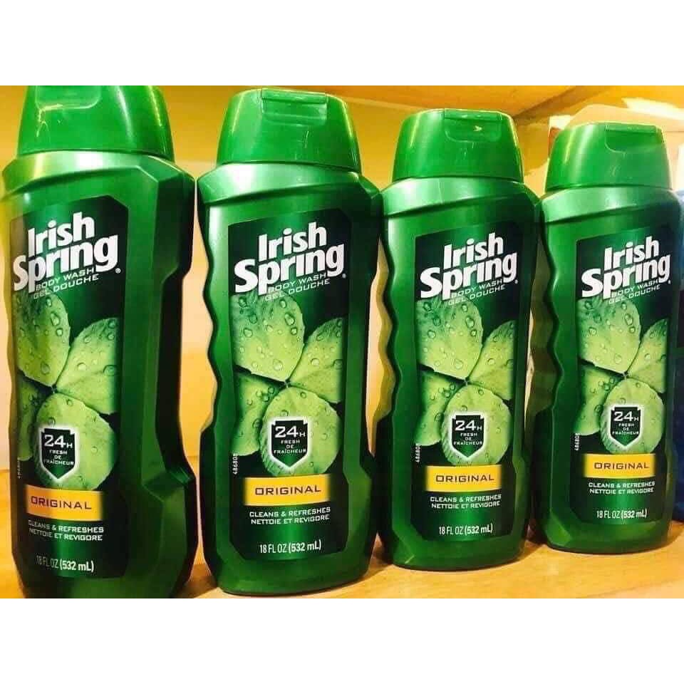 Sữa tắm cho nam Irish Spring Original Body Wash 532ml