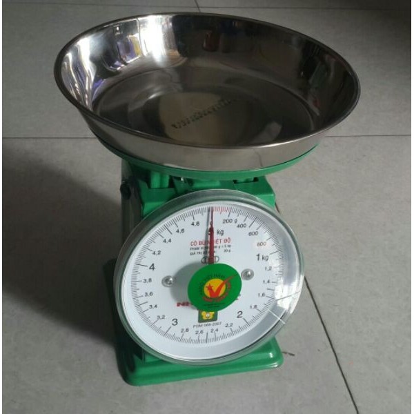 Cân Đồng Hồ Nhơn Hòa 5 Kg Loại Tốt Chính Hiệu + Tặng Cân Treo Mini Nhơn Hòa 5 KG