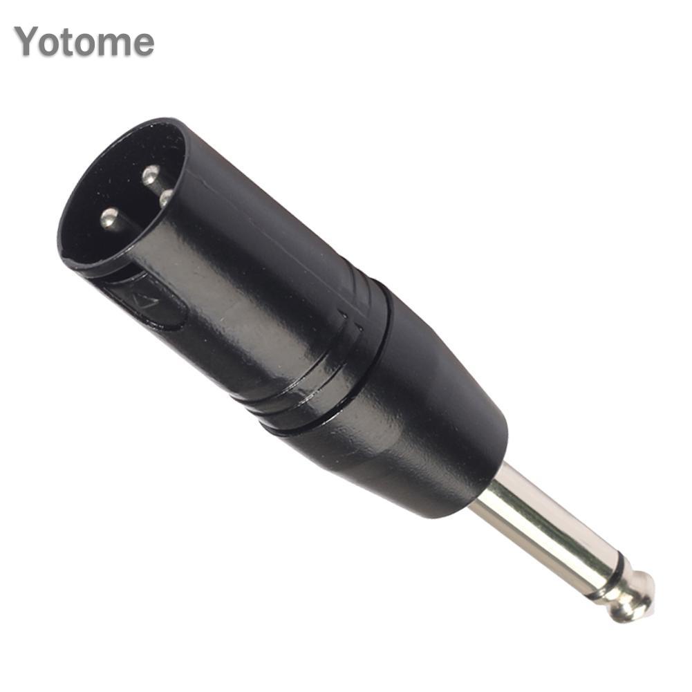 Đầu Chuyển Đổi Âm Thanh Từ Giắc Cắm 6.35mm Mono Male Sang Xlr 3pin Male