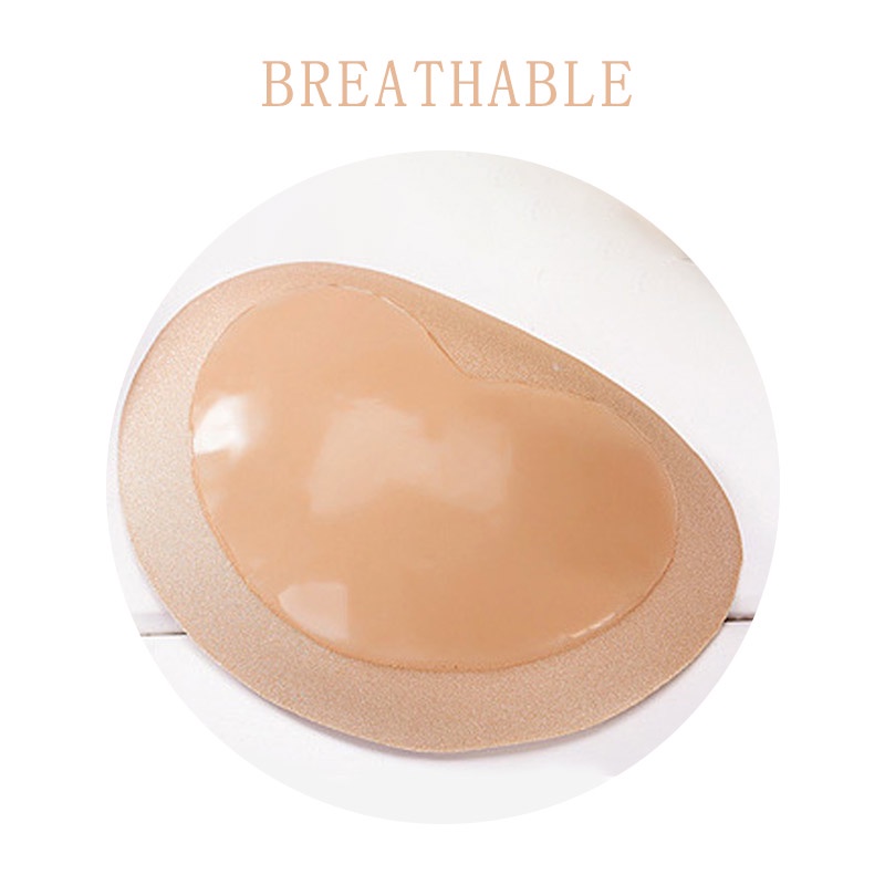 Mút ngực Zxyouping bằng silicon dày thoáng khí vô hình