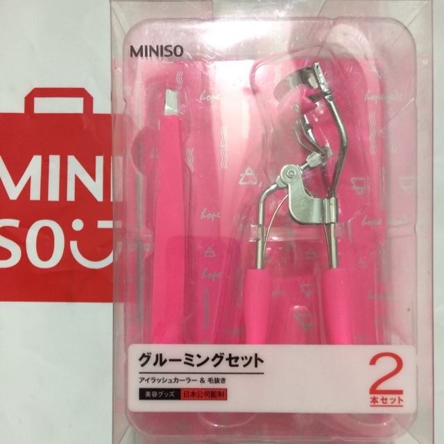 Set kẹp mi & nhíp Miniso
