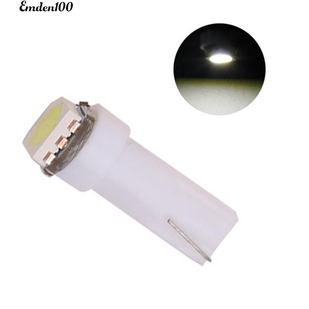 Set 10 bóng đèn Led T5 5050 1Smd 12V 0.5W cho bảng đồng hồ xe hơi