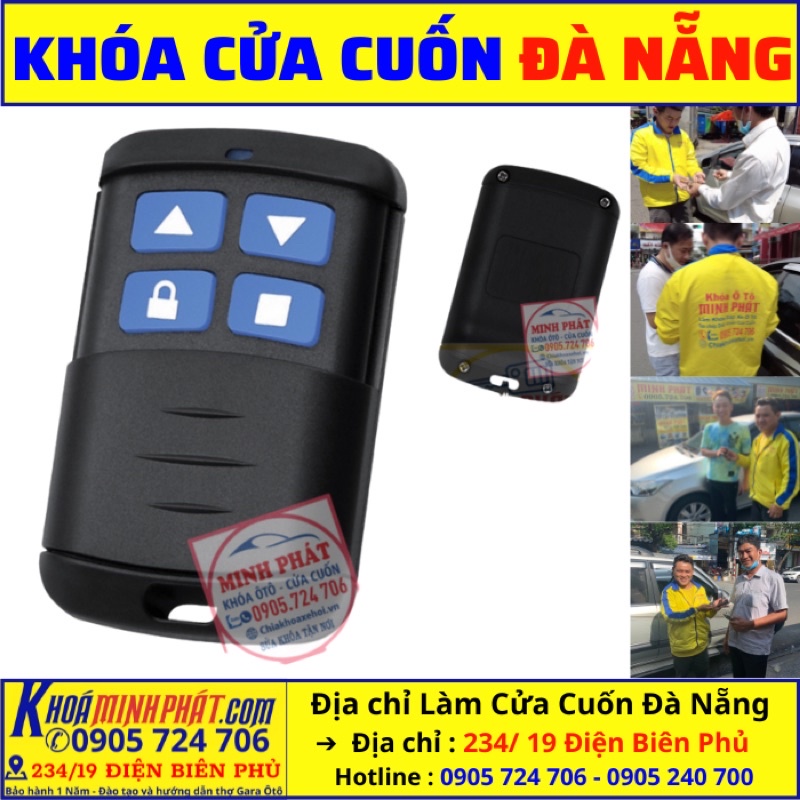 Làm Chìa khóa Cửa Cuốn Đà Nẵng Minh Phát