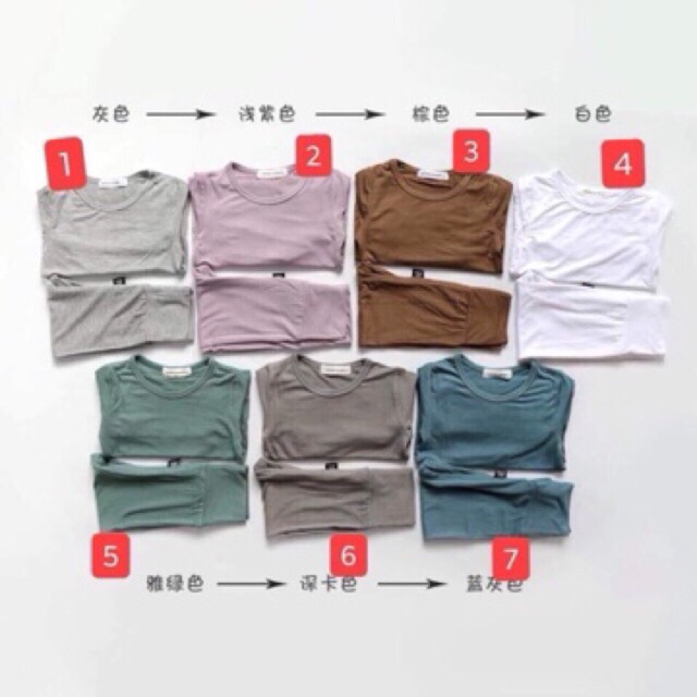 Combo bộ thun lạnh cho bé