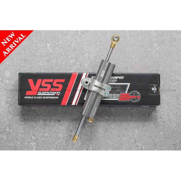 Trợ lực tay lái YSS Steering Damper 90mm Platinum (Clamp A) EG188-090C-01-R-X