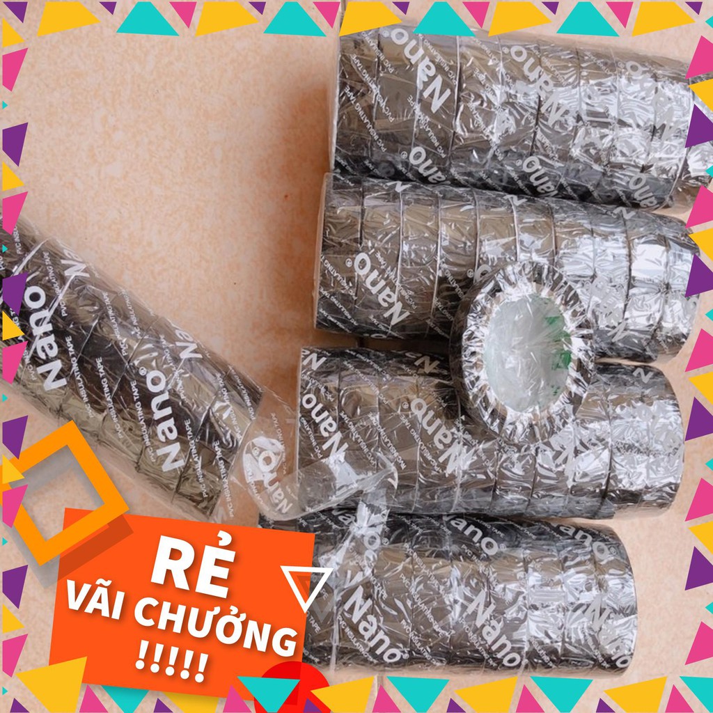 Băng dính đen Sỉ 10 cuộn