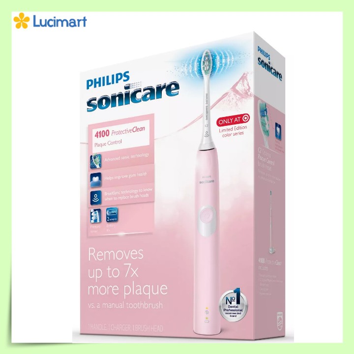 Bàn chải điện Philips Sonicare 4100, 4300 ProtectiveClean [Hàng Mỹ]