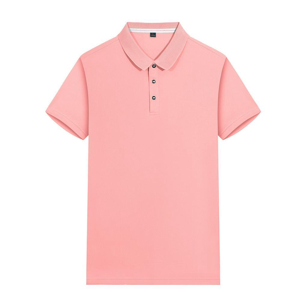 Áo Polo Trơn Tay Ngắn Cổ Bẻ 3 Cúc Sang Trọng