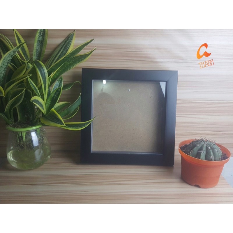 Khung hộp 3D mẫu 1, lòng khung 15x15, 20x20, phù hợp làm đồ handmade trang trí nhà cửa