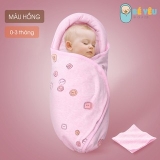 Khắn quấn chống sốc BabyLani cho bé từ 0-9 tháng