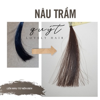 THUỐC NHUỘM TÓC PHỦ BẠC NÂU TRẦM+TẶNG OXY