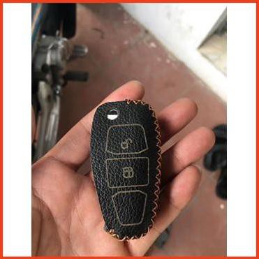 bao da chìa khoá BT50 chìa Gập handmade . da bò thật 100%, khắc TÊN, SĐT lên bao da . Tặng Móc Khóa