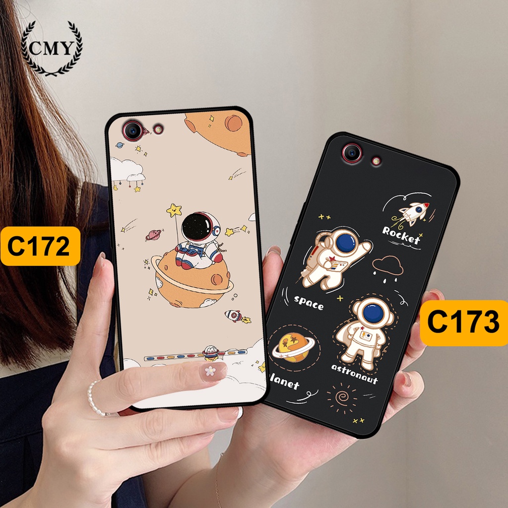 Ốp Oppo A71 / A83 in hình astronaut, phi hành gia vũ trụ hottrend, độc đáo, cá tính.