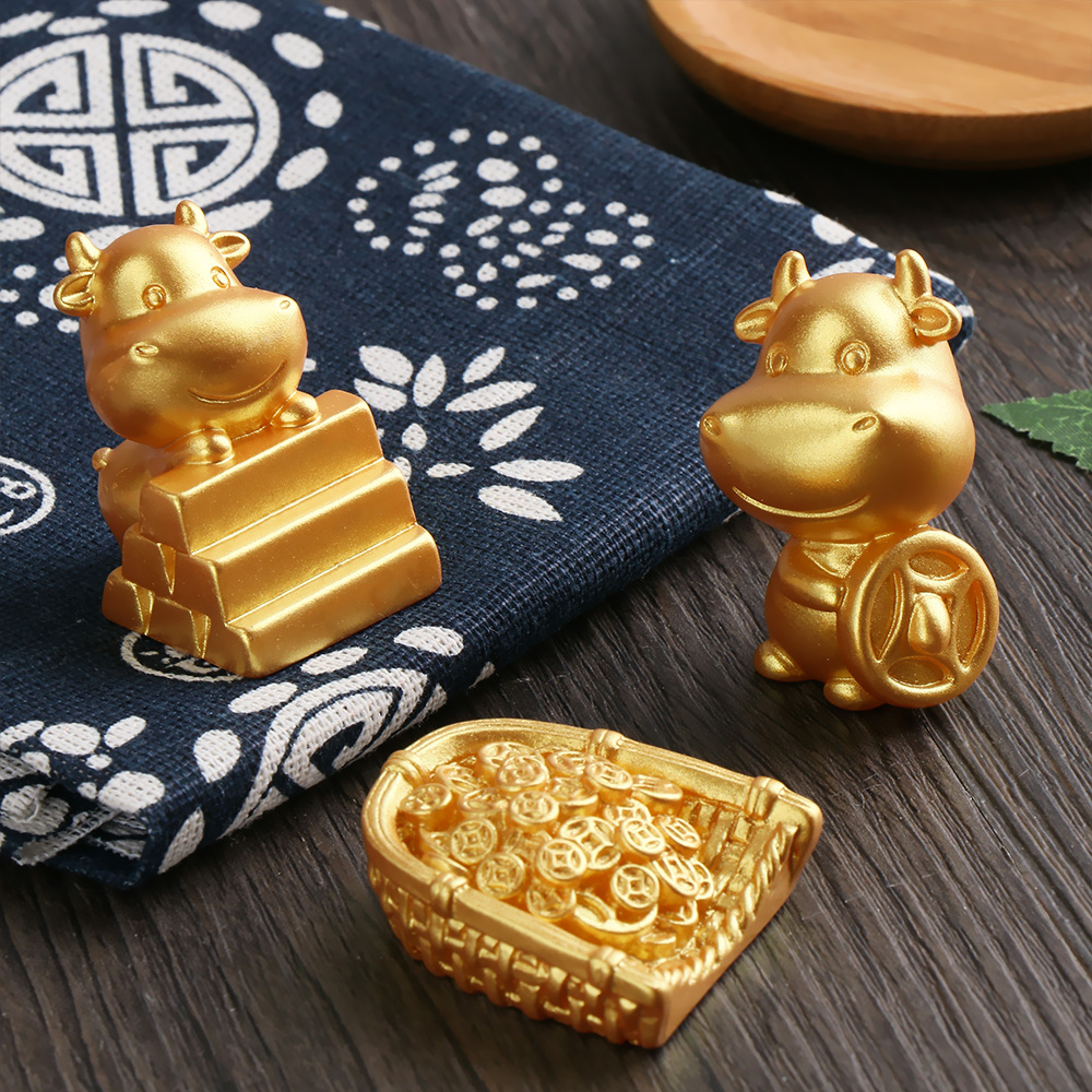 Mô Hình Bò Sữa Xinh Xắn Dùng Để Trang Trí