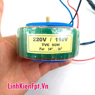 Biến Áp Xuyến 220VAC-110VAC 80W