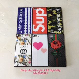 ỐP KÍNH CƯỜNG LỰC VUÔNG IPHONE 7PLUS