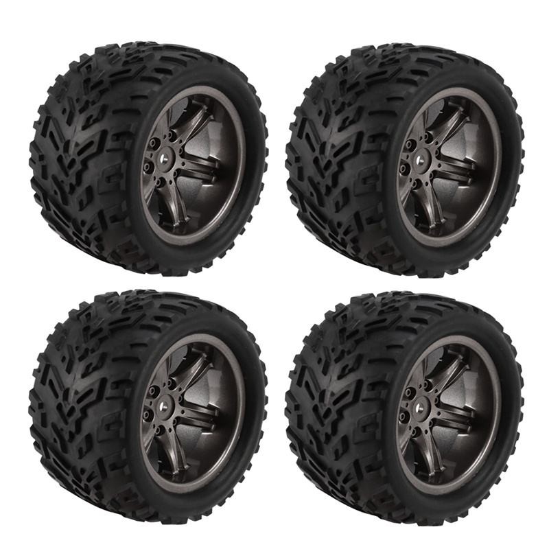 Set 4 Bánh Xe Thay Thế Chuyên Dụng Cho Xe Điều Khiển RC XINLEHONG 9125 9116 X9115 X9116 GPTOYS S911 S912 1 / 12