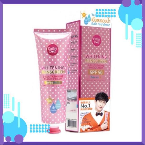 KEM CHỐNG NẮNG MAKE UP BODY WHITENING SUNSCREEN – CATHY DOLL 138ml