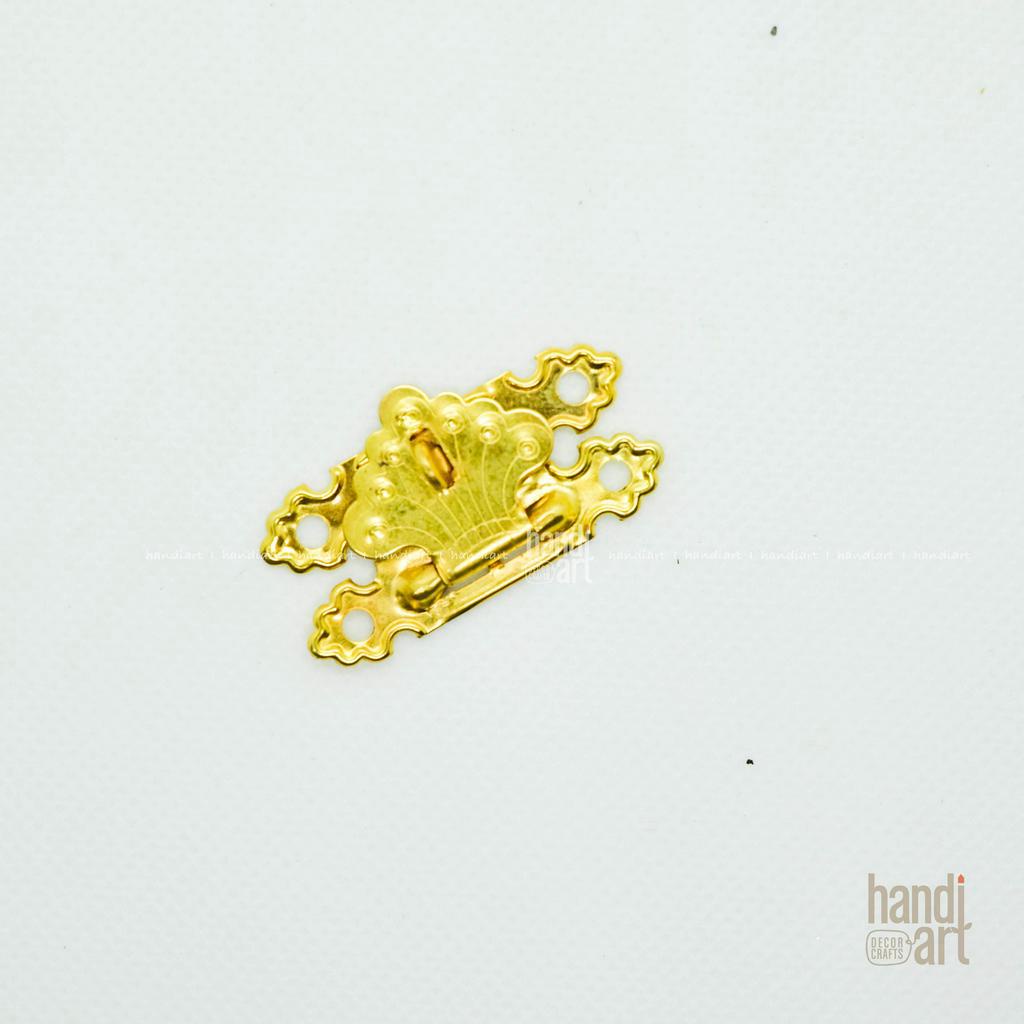 Khóa hộp hình cánh hoa cổ điển (D:25xR:37mm)