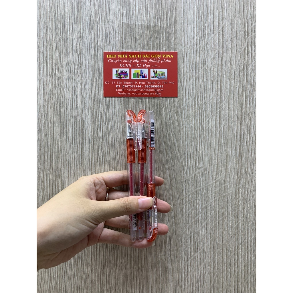 Bút Gel Kim Tuyến Gstar Glitter Dùng Để Viết Thiệp Cưới , Trang Trí Sổ Tay