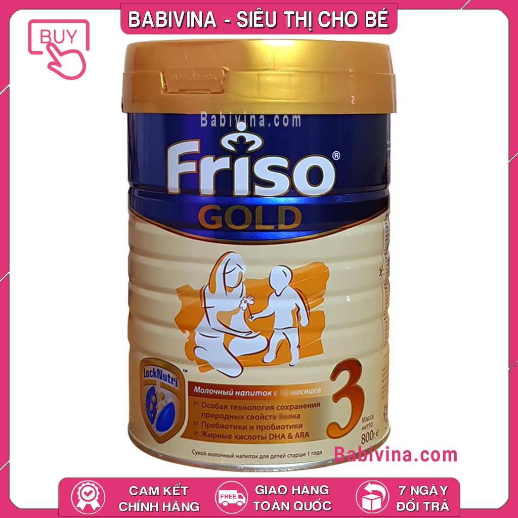 [CHÍNH HÃNG] Sữa Friso Gold 800g Nội Địa Nga Đủ Số 1 - 2 - 3 | Date Mới Nhất, Date Mới Nhất  | frisolac gold, frisogold