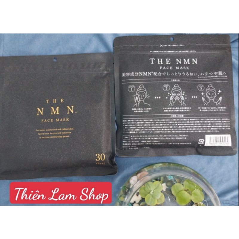 Mặt nạ NMN Face Mask hỗ trợ trẻ hóa da (Nhập khẩu từ Nhật Bản)-Gói 30 miếng
