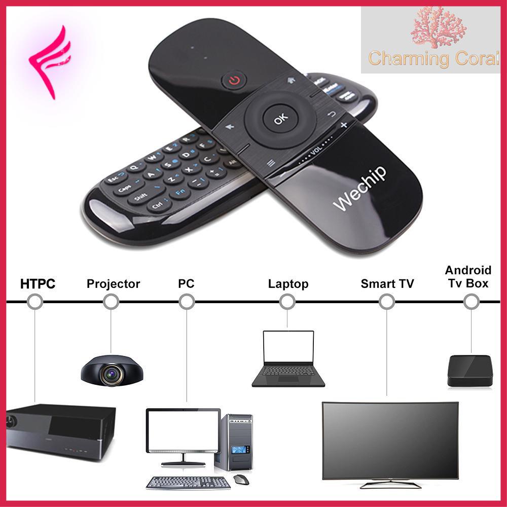 Chuột Bay Điều Khiển Từ Xa Wechip W1 2.4g 6 Trục Nhận Biết Chuyển Động Cho Tv Box Android Laptop Pc Có Đầu