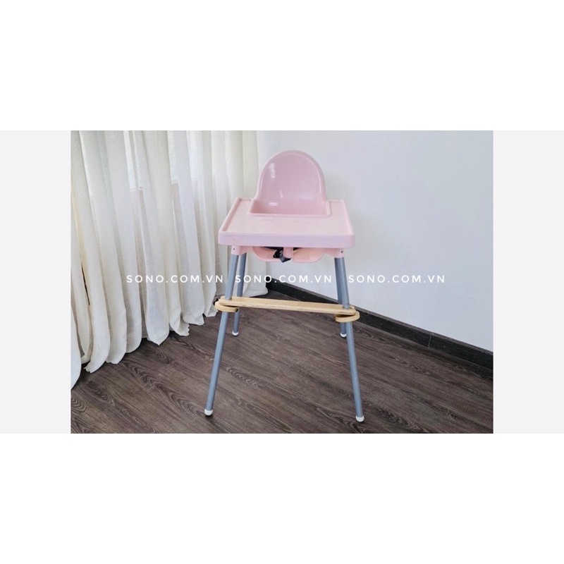 GÁC CHÂN ghế ăn dặm IKEA Antilop, BABYHOP(không bao gồm ghế) giúp bé cảm thấy an toàn SONO MONTESSORI